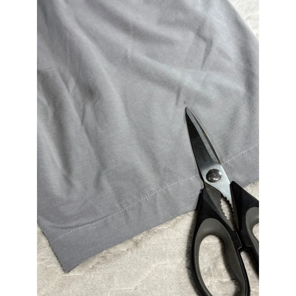 Faherty All Day Shorts Mens 36 Grey Hybrid Hiking Camping Travel Stretch